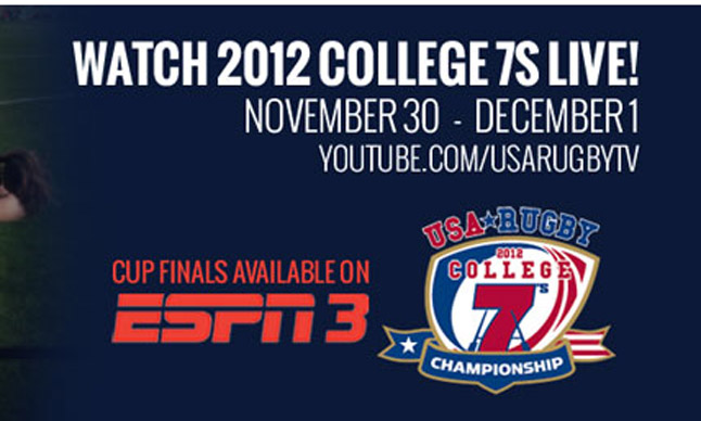 Watch 2012 College 7s LIVE!