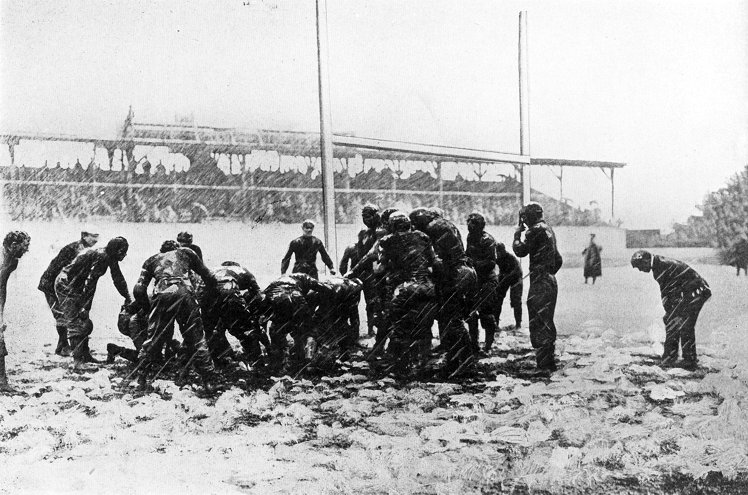 Penn and Cornell square off in 1898.