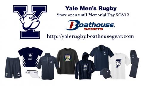 Yale Rugby - Boathouse Gear Store Open Until Memorial Day